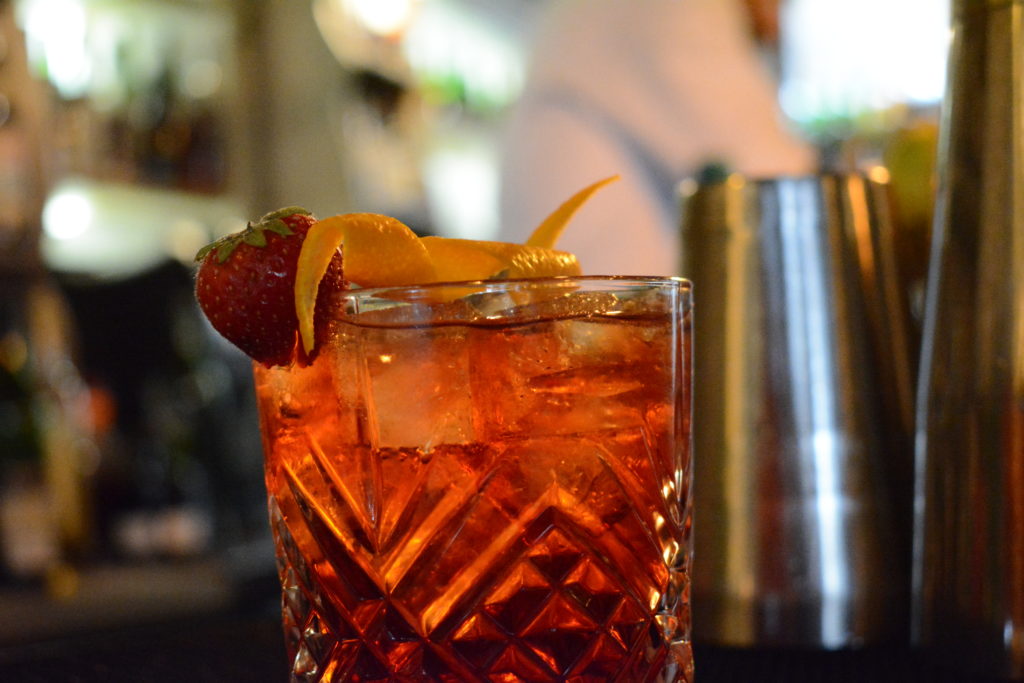 Cocktail Strawberry Negroni